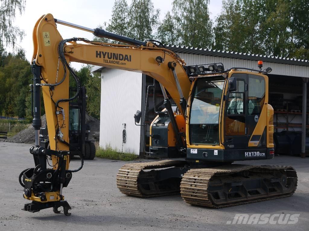 Hyundai HX 130 LCR Lánctalpas kotrók