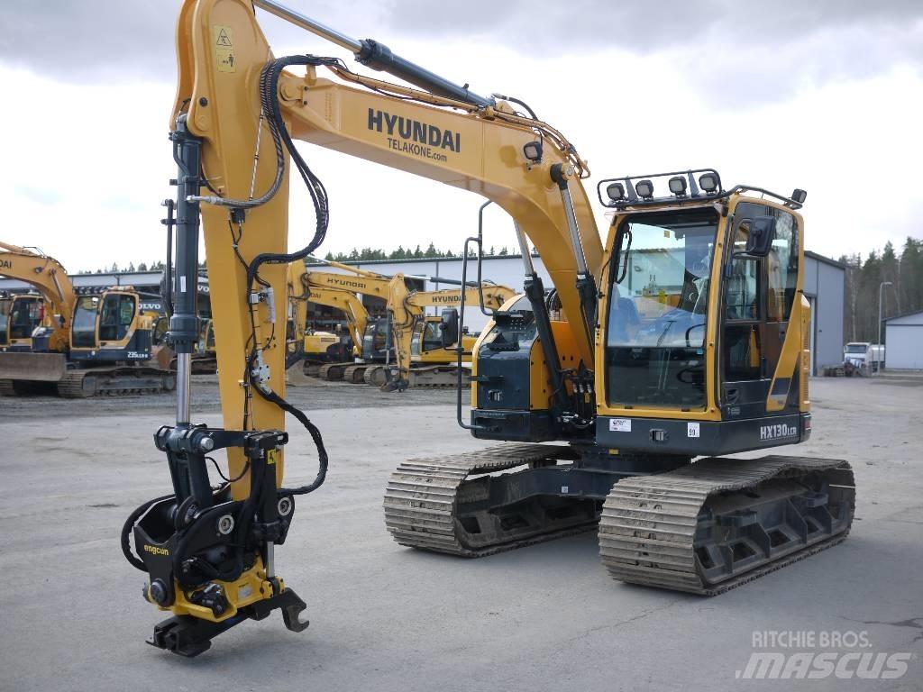Hyundai HX 130 LCR Lánctalpas kotrók