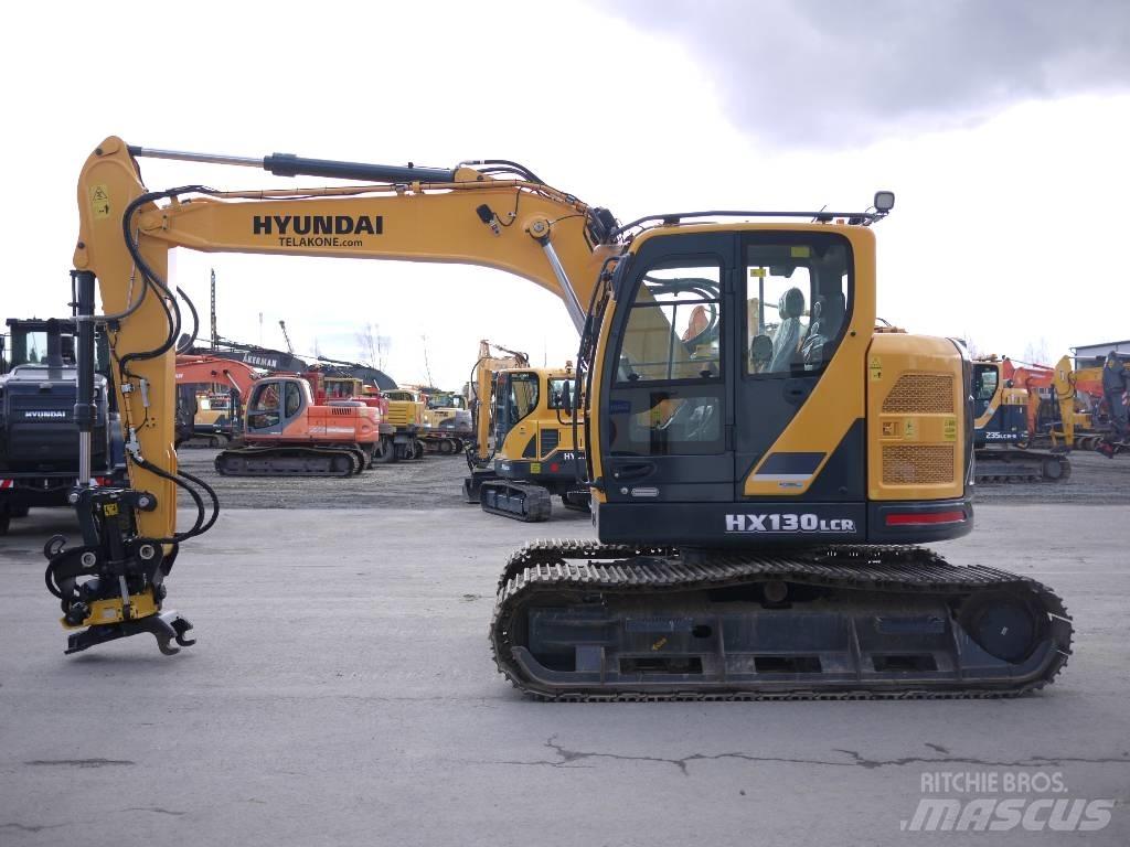 Hyundai HX 130 LCR Lánctalpas kotrók