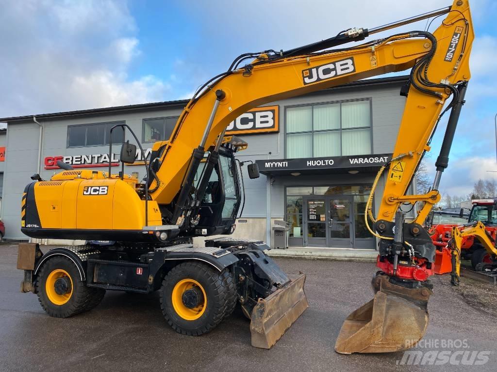 JCB JS 175 W T4i Gumikerekes kotrók