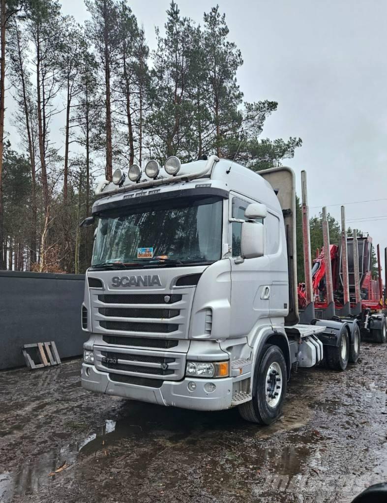 Scania R 730 Rönkszállító teherautók