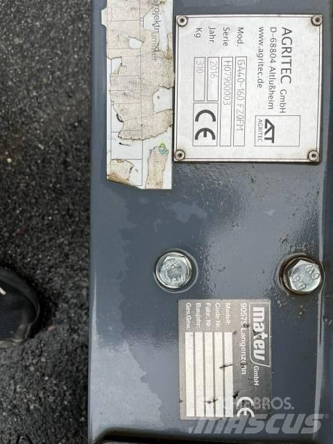 Matev GA40-160FZ0FM Vontatott pázsitnyírók