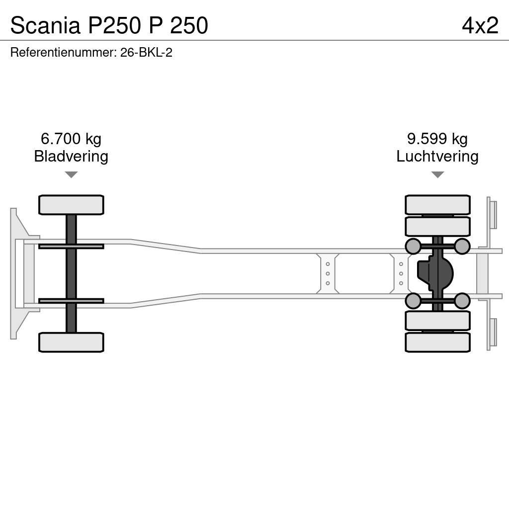 Scania P250 P 250 Dobozos teherautók