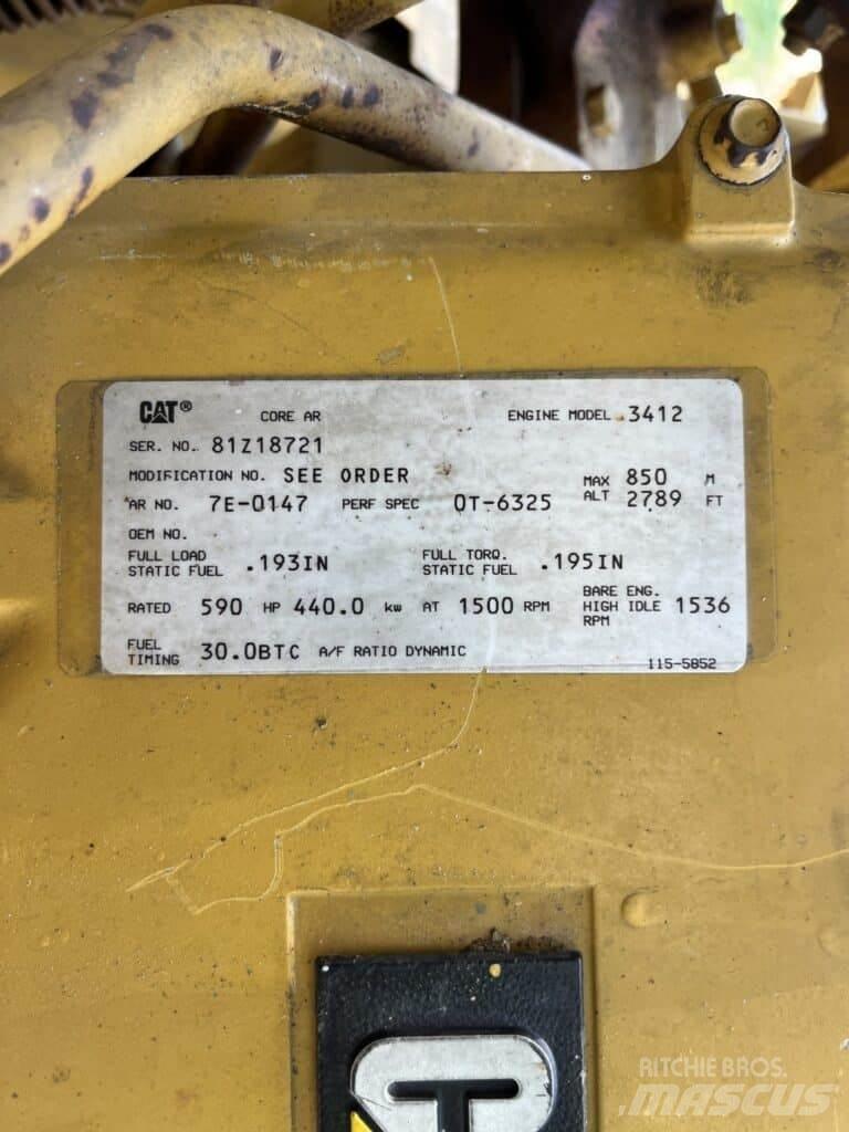 CAT 3412 Dízel áramfejlesztők