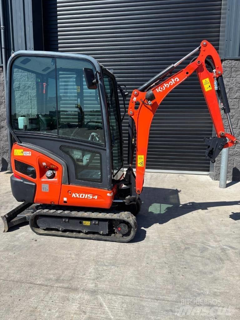 Kubota KX 015-4 Mini kotrók < 7t