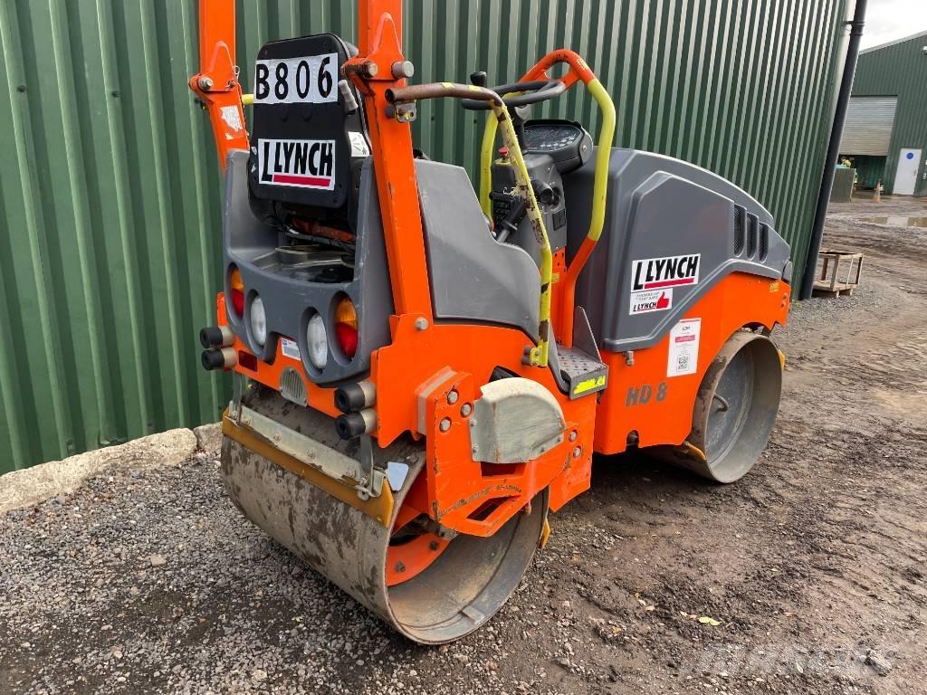 Hamm HD 8 VV Ikerdobos hengerek