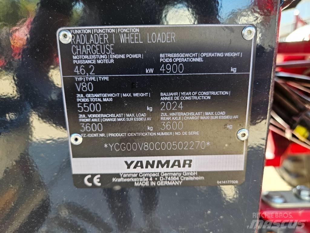 Yanmar V 80 Univerzális rakodógépek