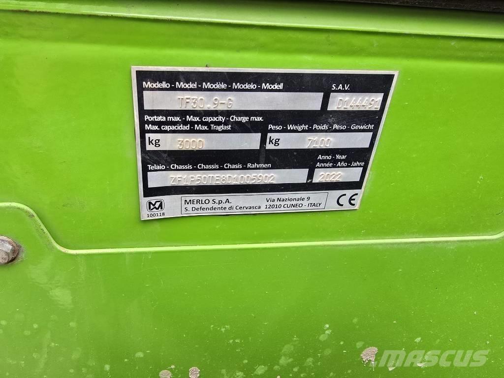 Merlo TF 30.9 G Teleszkópos gumikerekes rakodók