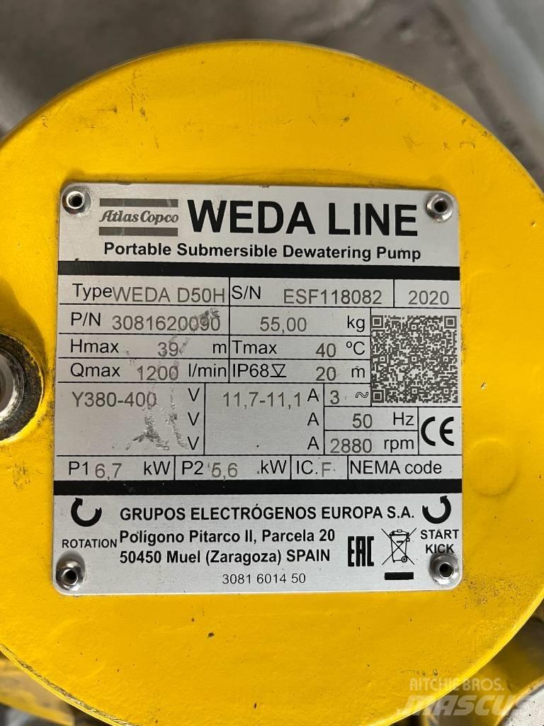 Atlas Copco Weda D50 Vízpumpák