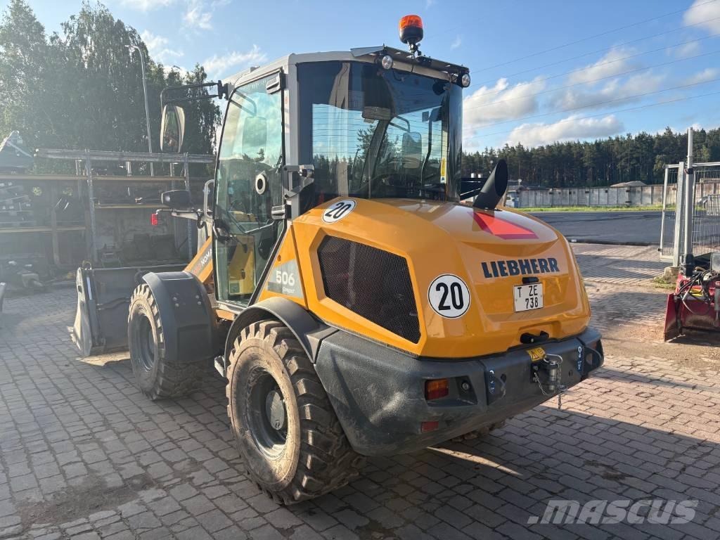 Liebherr L 506 Gumikerekes homlokrakodók