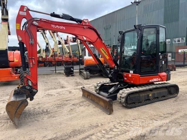 Kubota KX 060-5 Mini kotrók < 7t