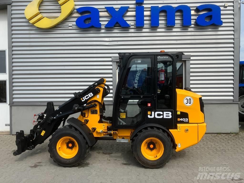 JCB 403 Gumikerekes homlokrakodók
