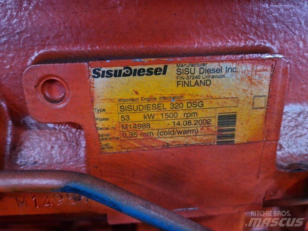 SISUDIESEL 320 DSG Dízel áramfejlesztők