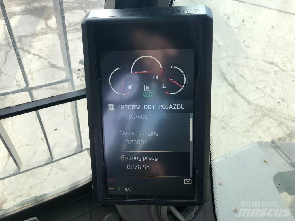 Volvo EW240EMH Hulladékkezelő gépek