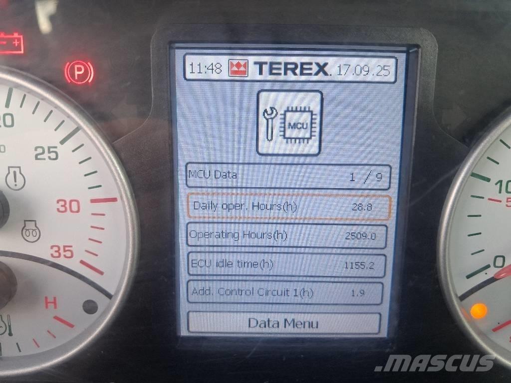 Terex TL 80 Gumikerekes homlokrakodók