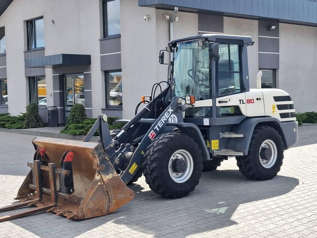 Terex TL 80 Gumikerekes homlokrakodók