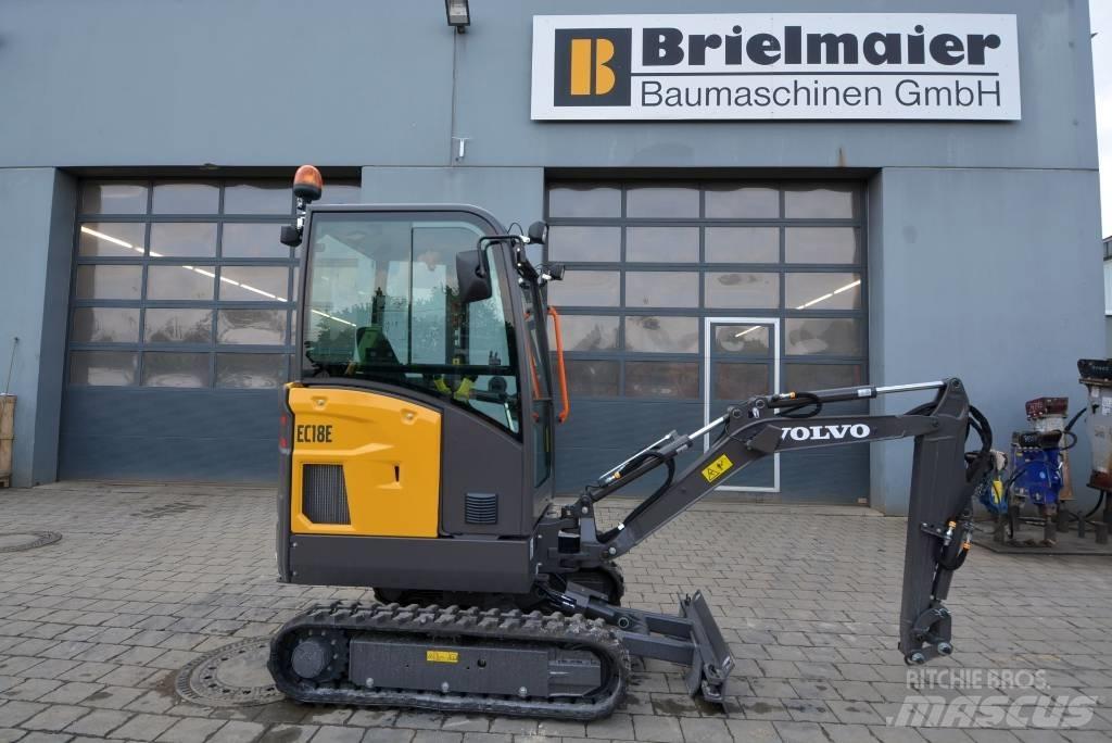 Volvo EC 18 E Mini kotrók < 7t