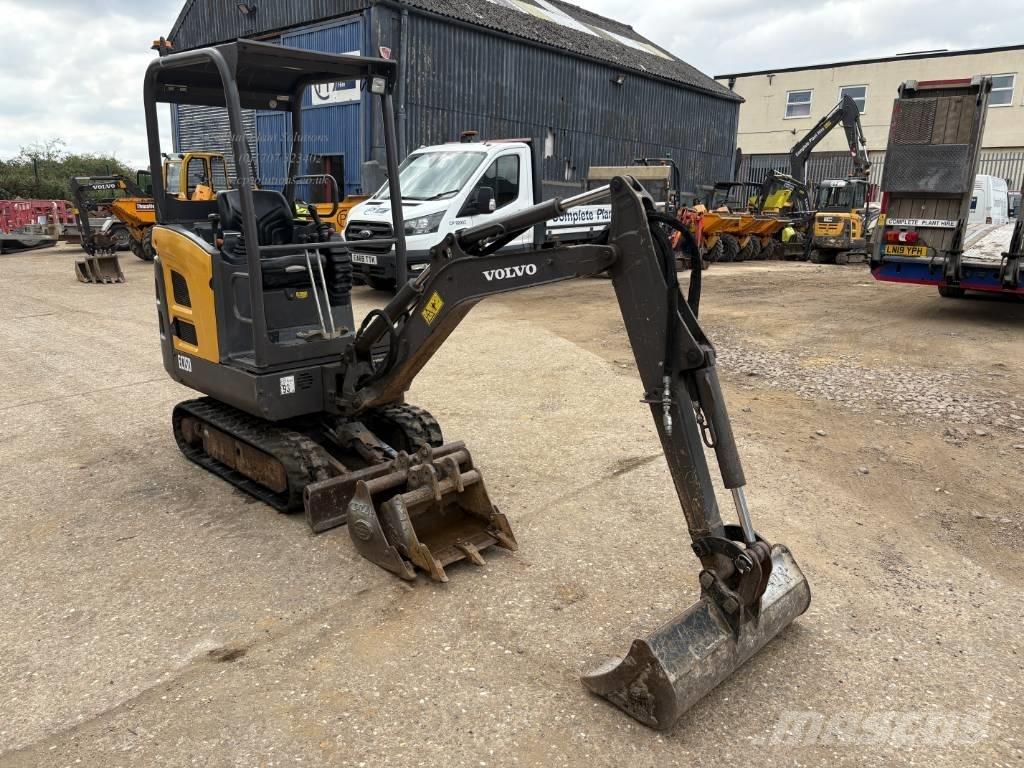 Volvo EC 15 D Mini kotrók < 7t
