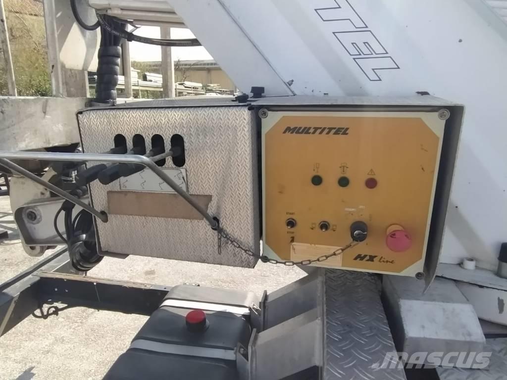 Multitel HX200 Teherautóra szerelt emelők és állványok