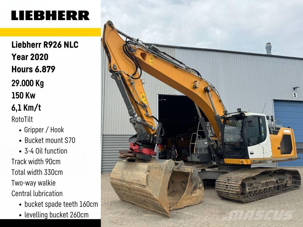 Liebherr R 926 LC Lánctalpas kotrók