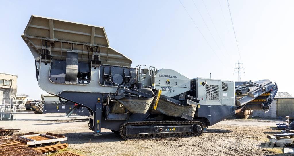 Lippmann 1200 j-e Mobil törőgépek