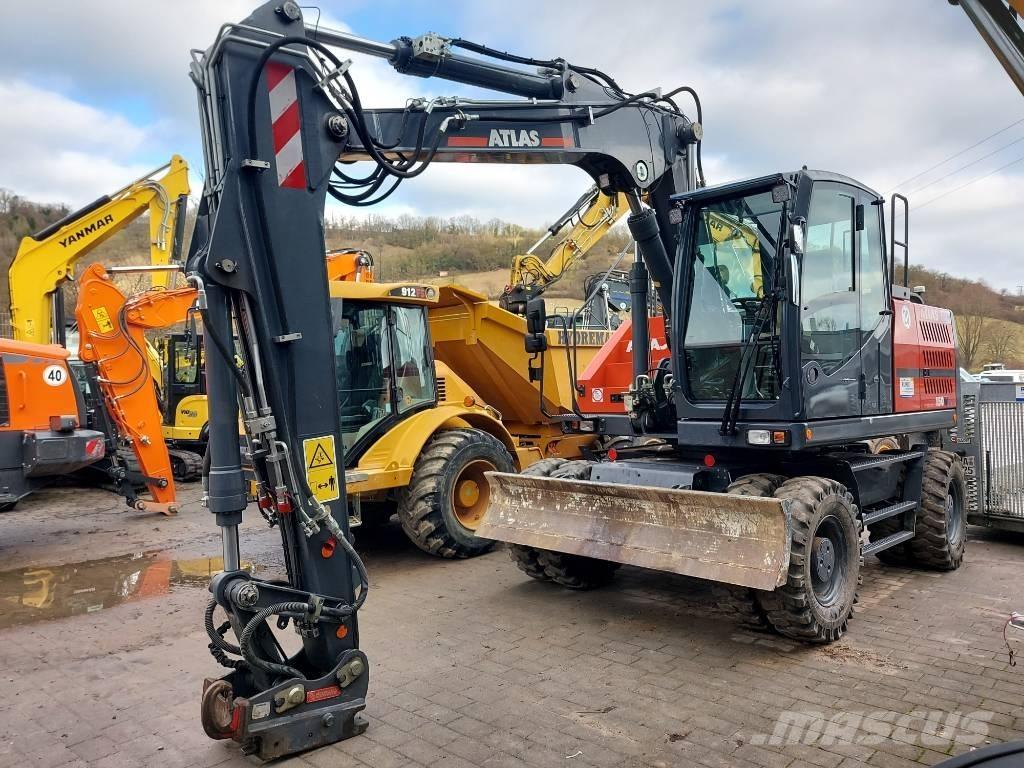 Atlas 150 W Gumikerekes kotrók