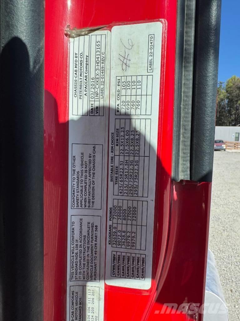 Peterbilt 567 Billenő teherautók