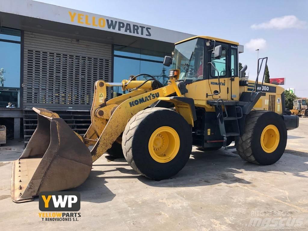 Komatsu WA 380-5H Gumikerekes homlokrakodók