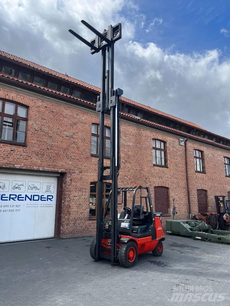 Linde E 35 P Elektromos targoncák
