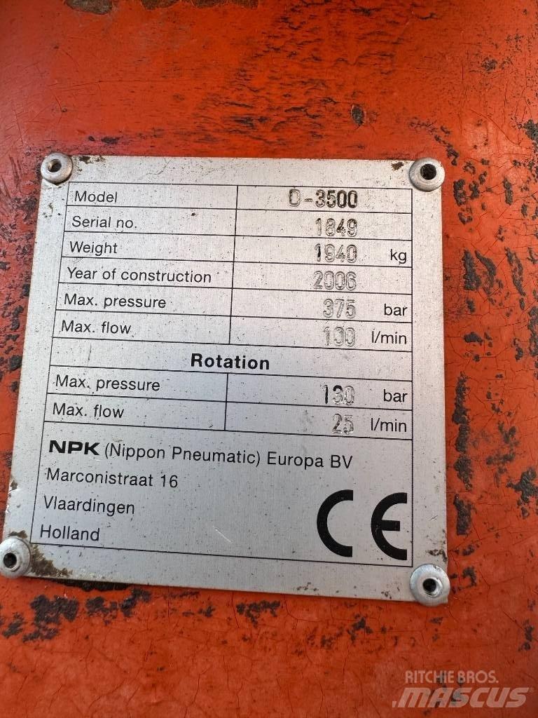 NPK D 3500 Markolók