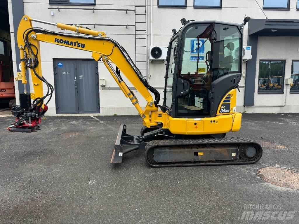 Komatsu PC 35 MR-5 Mini kotrók < 7t