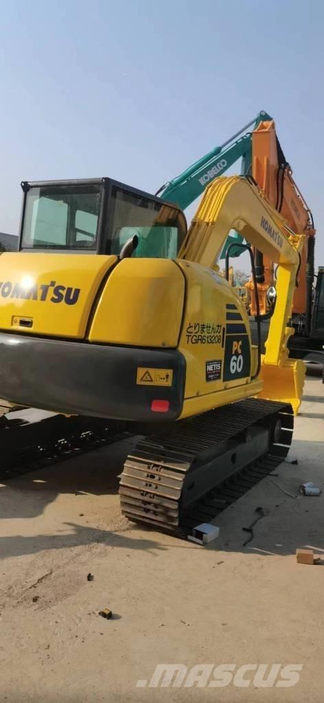 Komatsu PC 60 Lánctalpas kotrók