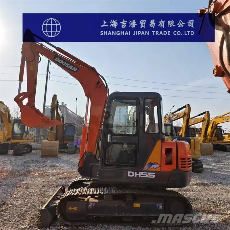 Doosan DH 55 Mini kotrók < 7t