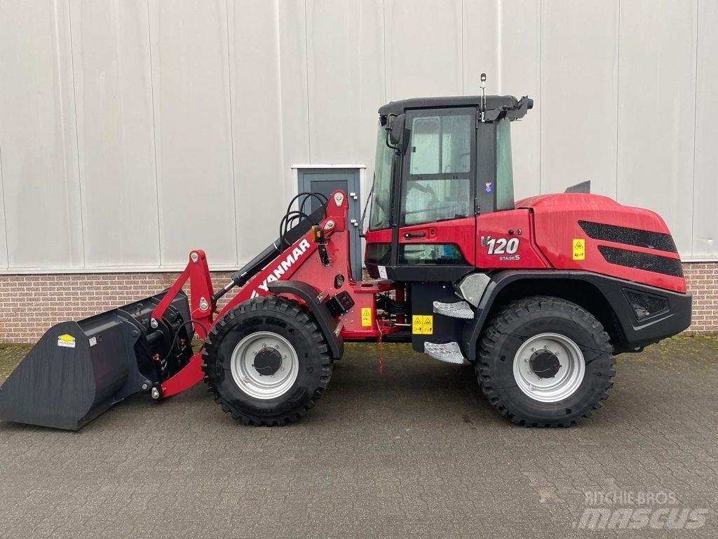 Yanmar V120 Gumikerekes homlokrakodók