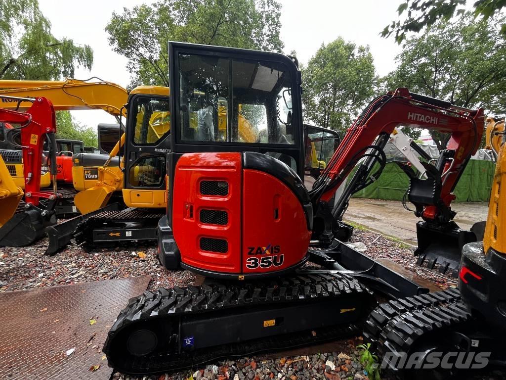 Hitachi ZX 35 U Mini kotrók < 7t