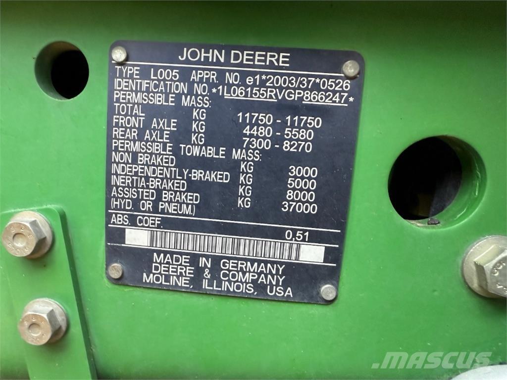John Deere 6155R Egyéb mezőgazdasági gépek