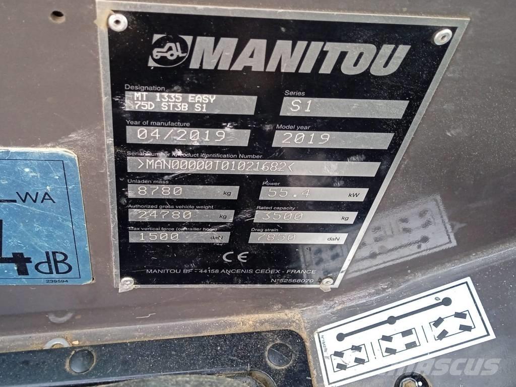 Manitou MT 1335 Teleszkópos rakodók