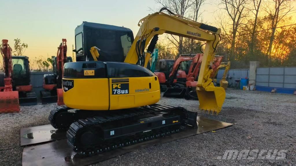 Komatsu PC 78 US Mini kotrók < 7t