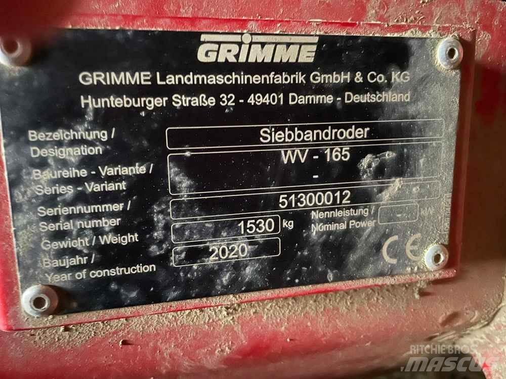 Grimme WV 165 Egyéb mezőgazdasági gépek