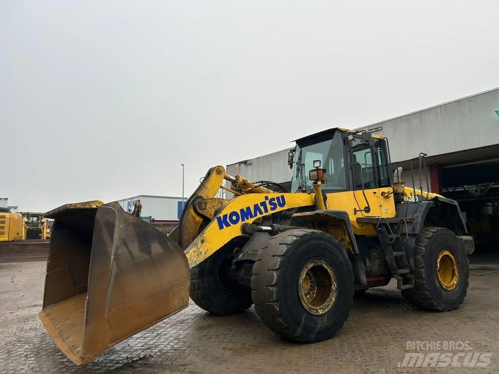 Komatsu WA 380-6 Gumikerekes homlokrakodók