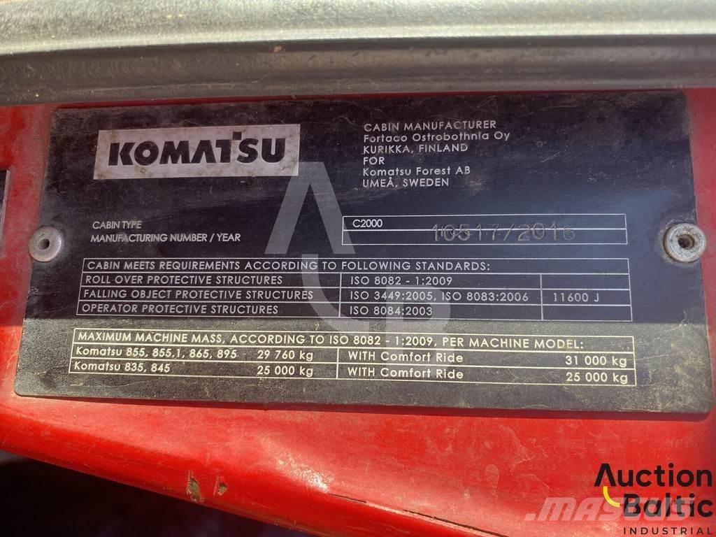 Komatsu 895 Kihordók