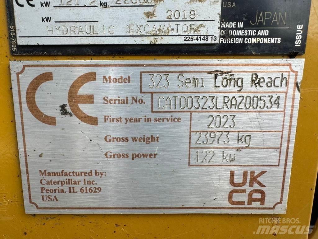 CAT 323 07A Lánctalpas kotrók