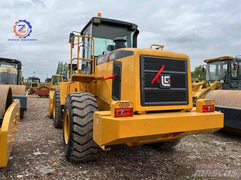 Lingong L 856 Gumikerekes homlokrakodók
