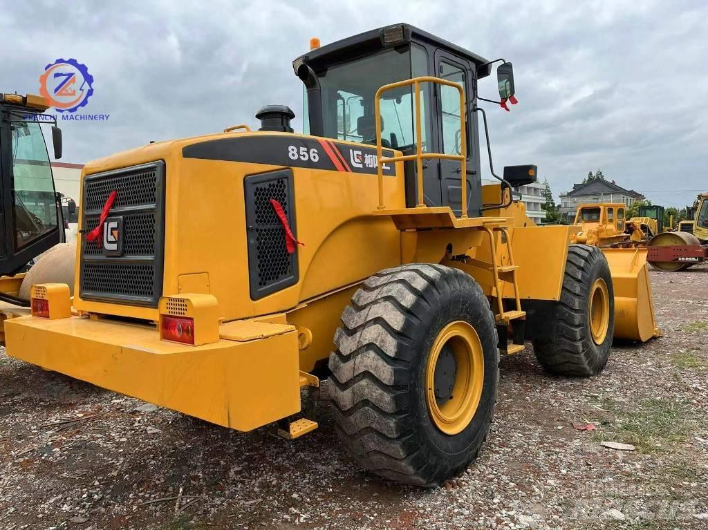 Lingong L 856 Gumikerekes homlokrakodók