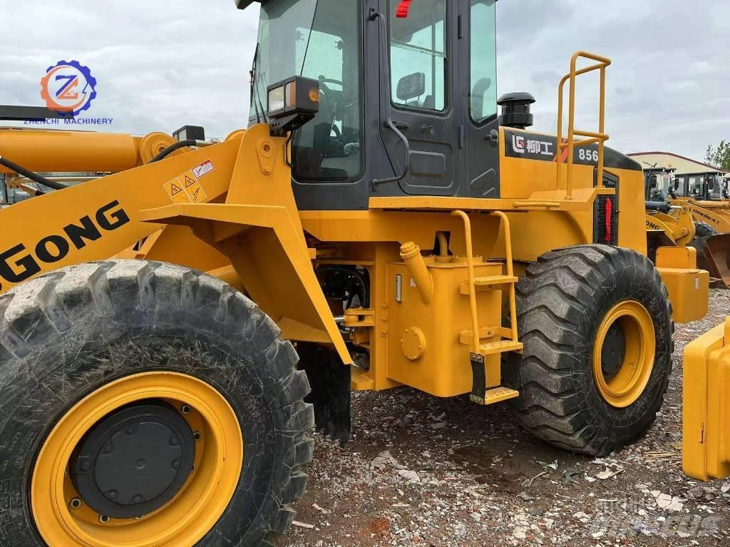 Lingong L 856 Gumikerekes homlokrakodók