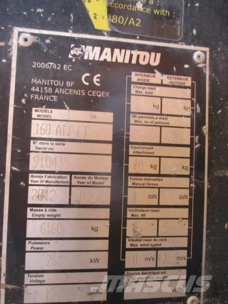 Manitou 160 ATJ Karos emelők