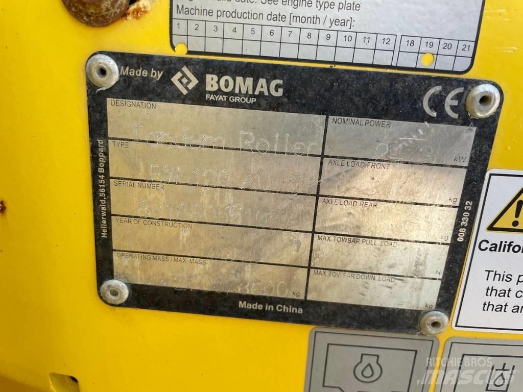 Bomag BW 120 AD-5 Ikerdobos hengerek