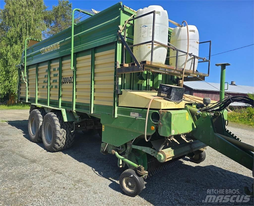 Krone AX 280 GL Önrakodó pótkocsik
