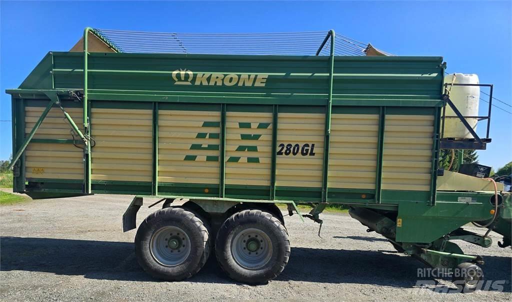 Krone AX 280 GL Önrakodó pótkocsik