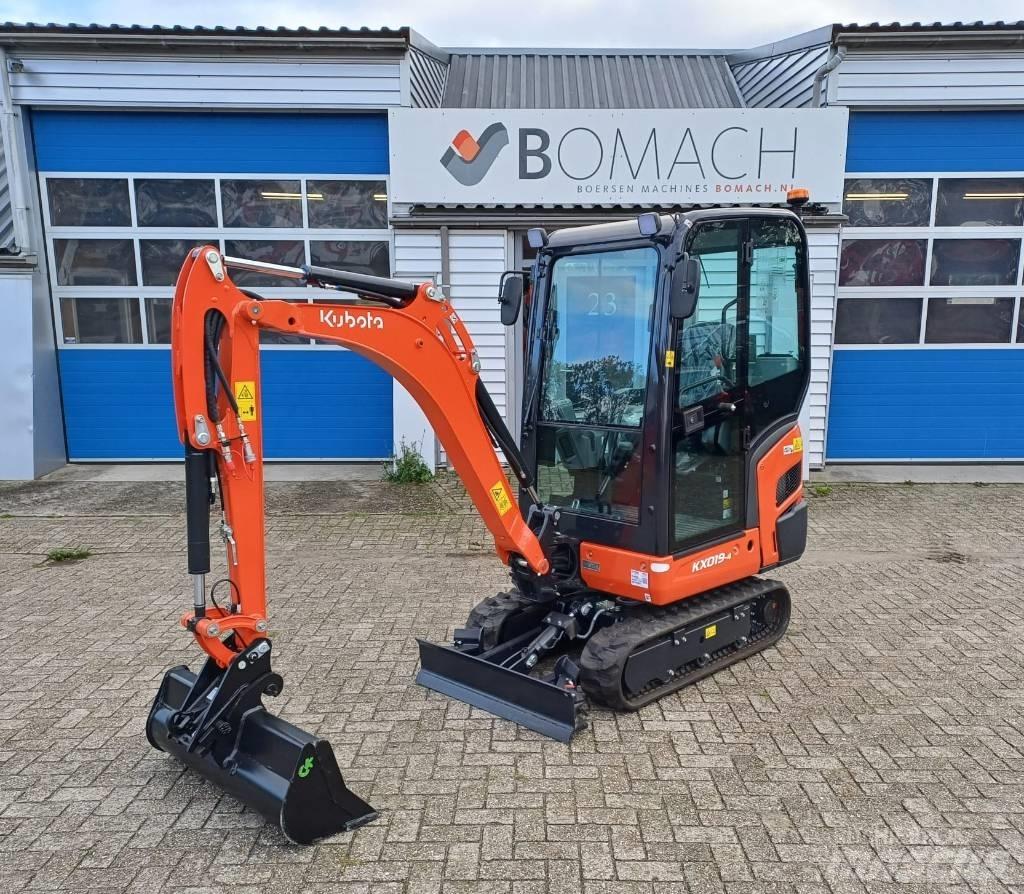 Kubota KX019-4 Mini kotrók < 7t
